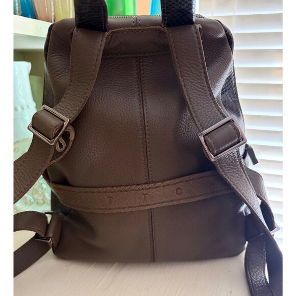 Hammitt Hunter Backpack Olivine Snake Leather Medium Bag main image 4